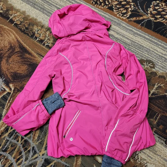 Lululemon Athletica Vibrant Pink Jacket - Picture 8 of 9